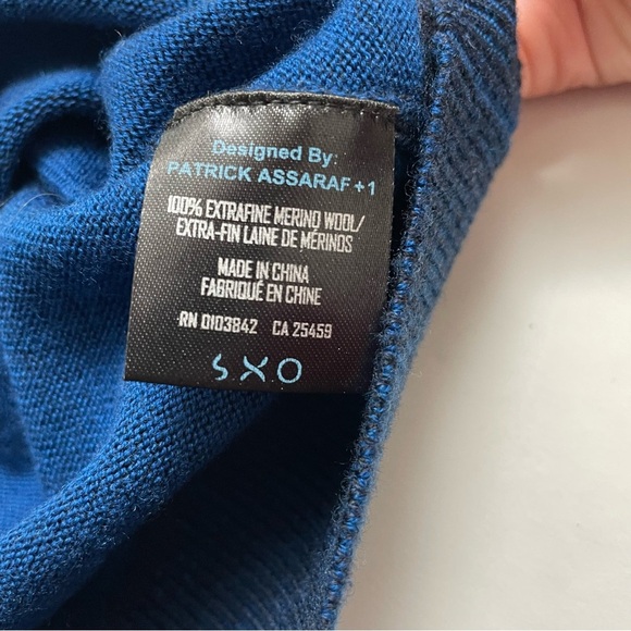 PATRICK ASSARAF merino wool crewneck sweater - Picture 5 of 5